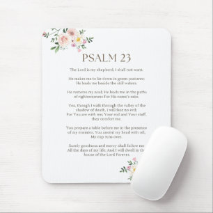 Psalm 23 NKJV Der Herr ist mein Hirte Mousepad