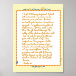 Psalm 23 poster