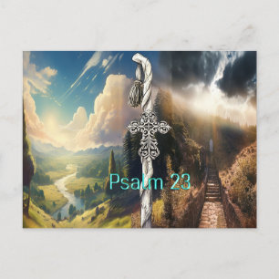 Psalm 23 postkarte