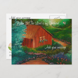 Psalm 23 Postkarte