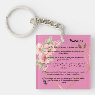 Psalm 23 Schlüsselanhänger