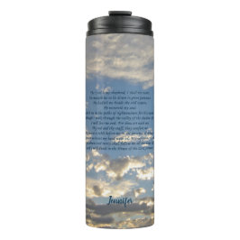 Psalm 23 Schöne Christliche Bibel Verse Custom Thermosbecher