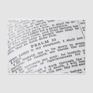 Psalm 23 seidenpapier