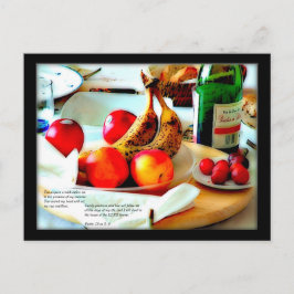 Psalm 23 v 5, 6| Postkarte