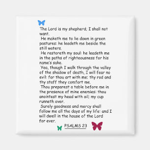 PSALM 24-Magnet Magnet