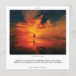 Psalm 27:1 GOD'S PROMISES SCRIPIX Einladung
