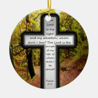 Psalm-27:1 Keramikornament