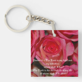 Psalm 27:1 schlüsselanhänger