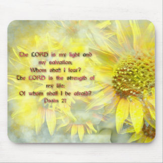 Psalm 27 mousepad