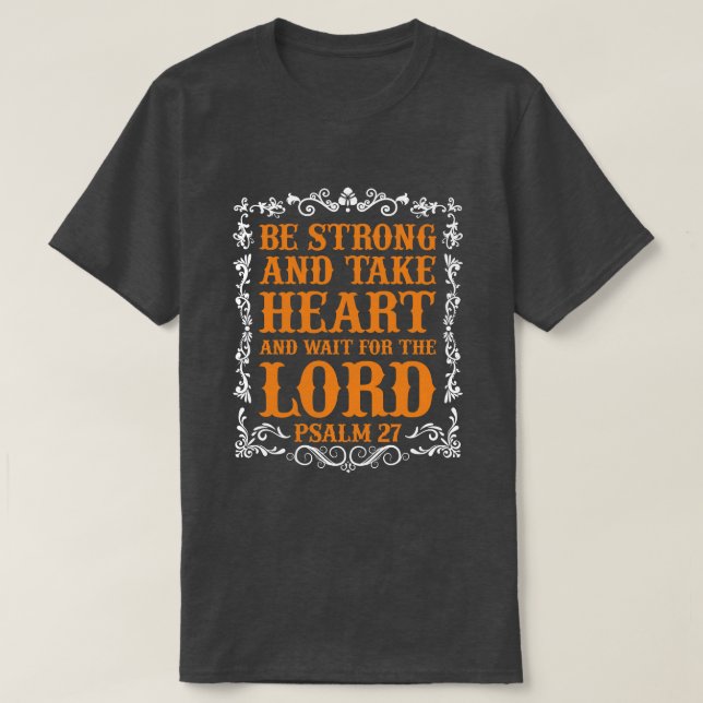 PSALM 27 T-Shirt (Design vorne)