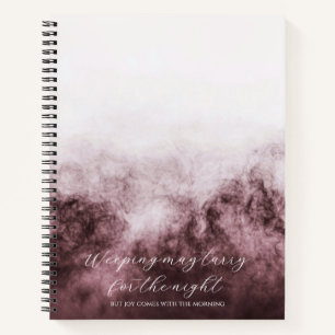 Psalm 30:5 Bibelstudium Benutzerdefiniert Notizbuch