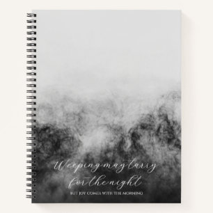 Psalm 30:5 Bibelstudium Benutzerdefiniert Notizbuch