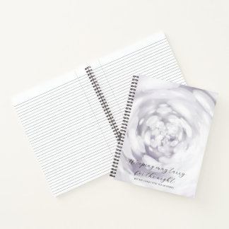 Psalm 30:5 Bibelstudium Bokeh Custom  Notizbuch