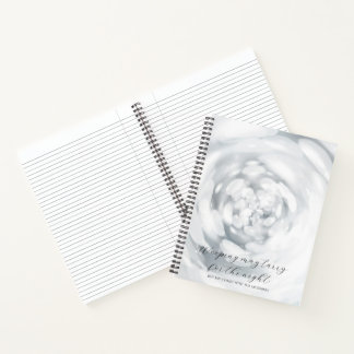 Psalm 30:5 Bibelstudium Bokeh Custom  Notizbuch