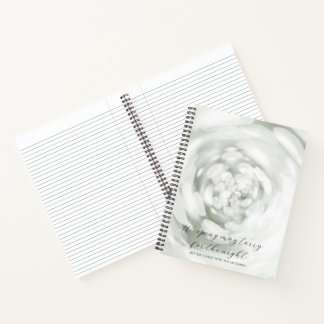 Psalm 30:5 Bibelstudium Bokeh Custom  Notizbuch
