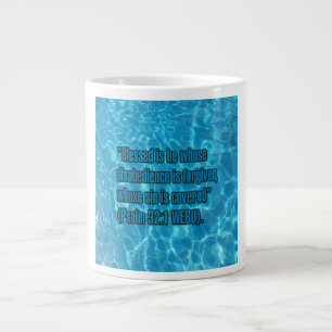 Psalm 32:1 WEBU Tasse