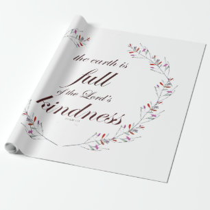 Psalm 33 geschenkpapier