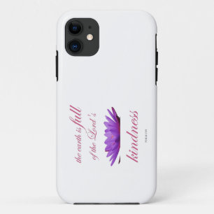 Psalm 33 lila Lotusfreundlichkeit Case-Mate iPhone Hülle