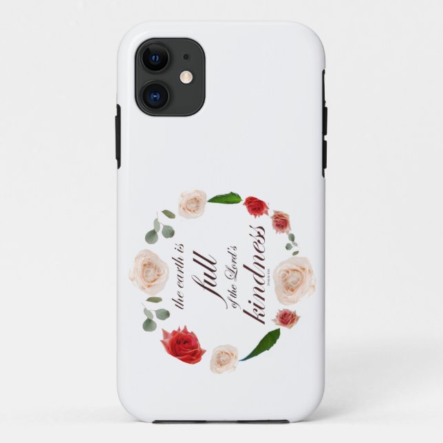 Psalm 33 volle Freundlichkeit Case-Mate iPhone Hülle (Rückseite)