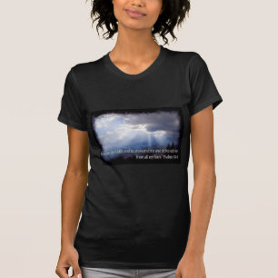 Psalm-34:4 auf Dunkelheit T-Shirt