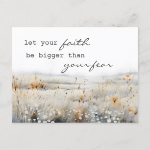 Psalm 34:4 Bibel und Christliches Inspirationsange Postkarte