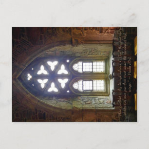 Psalm 36:7 Postkarte