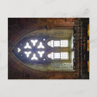 Psalm 36:7 Postkarte