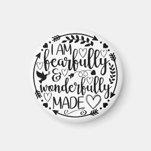Psalm 39 Wunderbar gemacht christliche Schrift  Magnet