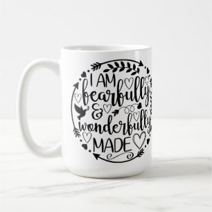 Psalm 39 Wunderbar gemacht Christliche Schriftstel Kaffeetasse