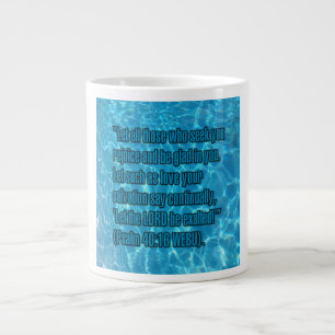 Psalm 40:16 WEBU Mug Jumbo-Tasse