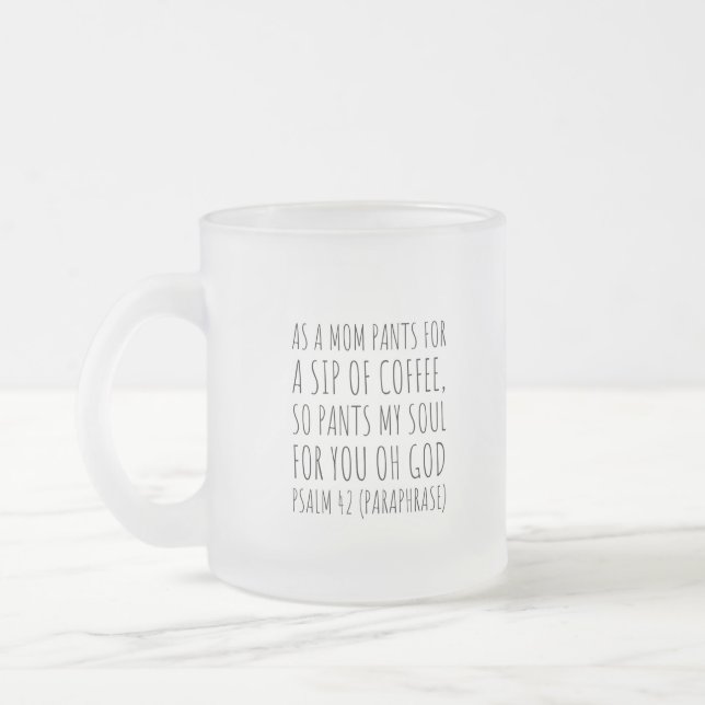 Psalm 42 Funny Scripture Tasse (Links)