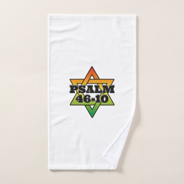 Psalm 46-10 - Badetuch-Set Badhandtuch Set (Handtuch)