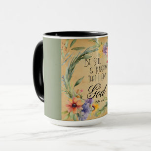 Psalm 46:10 Bibelverse Tasse