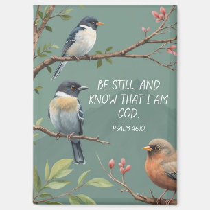 Psalm 46:10 Christliches Bibelverse-Bild Magnet