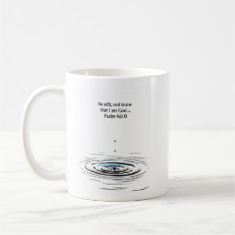 Psalm 46:10 Christliches Tasse | Inspirierendes Ge