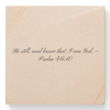 Psalm 46:10, Geschenk Untersetzer