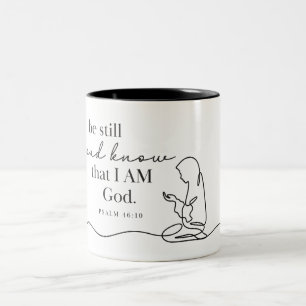 PSALM 46:10 - Kaffeetasse