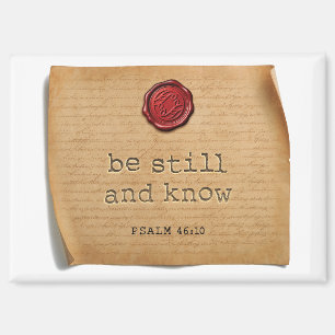 Psalm 46:10 Küchenmagnet Home Accent Magnet
