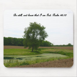 Psalm 46:10 Maus-Pad Mousepad