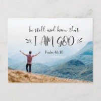 Psalm 46:10 Seid still und wisst, dass ich GOTT-Bi