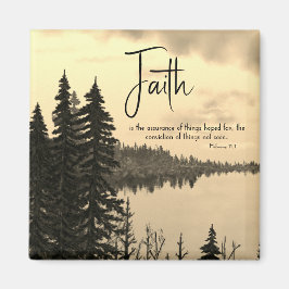 Psalm 46:10 Seid still und wisst, dass ich Gottes  Magnet