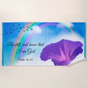 Psalm 46:10 strandtuch