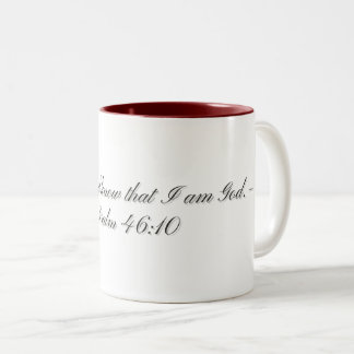 Psalm 46:10, Tasse