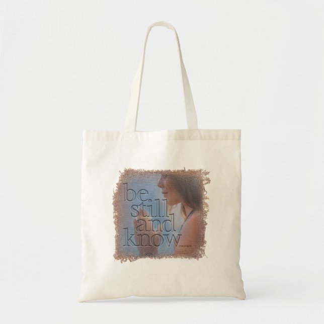 PSALM 46:10 - Tote Bag Tragetasche (Vorne)