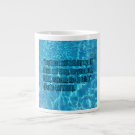 Psalm 4:8 WEBU Mug Jumbo-Tasse