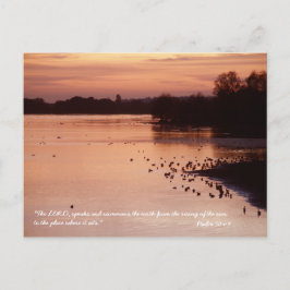 Psalm 50 v 1 postkarte