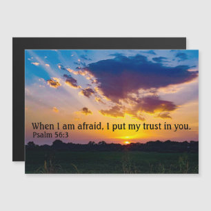 Psalm 56:3 Bibelermunterung Magneteinladung