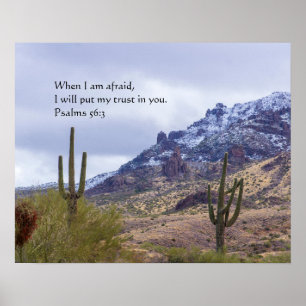 Psalm 56:3 Poster