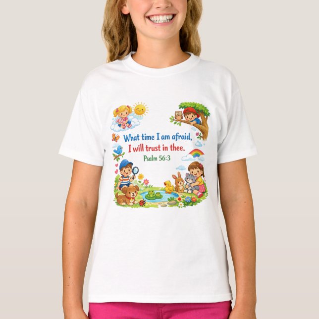 Psalm 56:3 T-Shirt (Vorderseite)