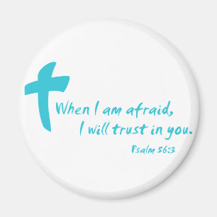 Psalm 56: Wenn ich Angst habe, vertraue ich auf Magnet